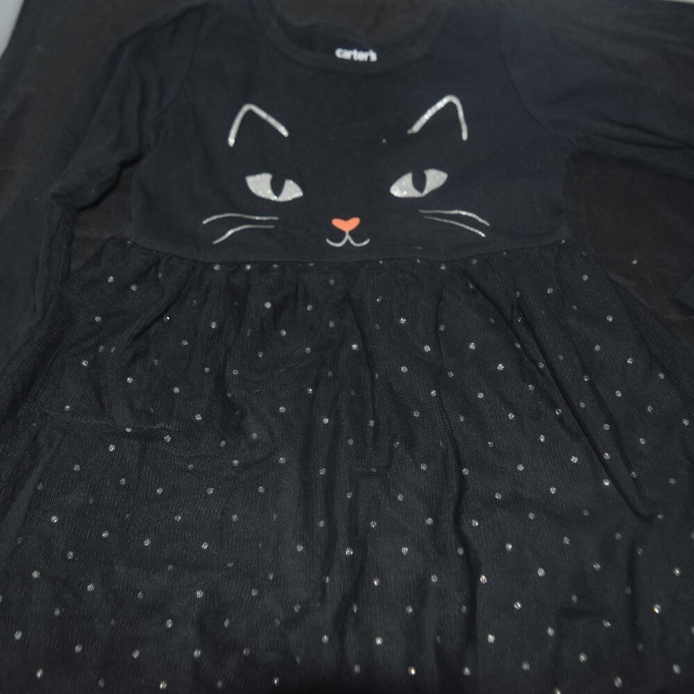 Black cat Carters dress 3T